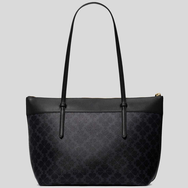 KATE SPADE All Day Spade Flower Tote Bag Black RS-KO142