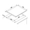 Tecno TIH-6238FFi Flexible Zone 60cm Induction Hob with iMove Function