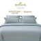 Hallmark Royal Egyptian Cotton Bed Sheet - 1500TC - Blue Lace