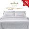 Hallmark Royal Egyptian Cotton Bed Sheet - 1500TC - White Lace