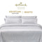 Hallmark Royal Egyptian Cotton Bed Sheet - 1500TC - White Lace