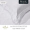 Hallmark Royal Egyptian Cotton 1500TC Laced/Emb - White