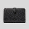KATE SPADE Spade Flower Medium Compact Bifold Wallet Black RS-KN756