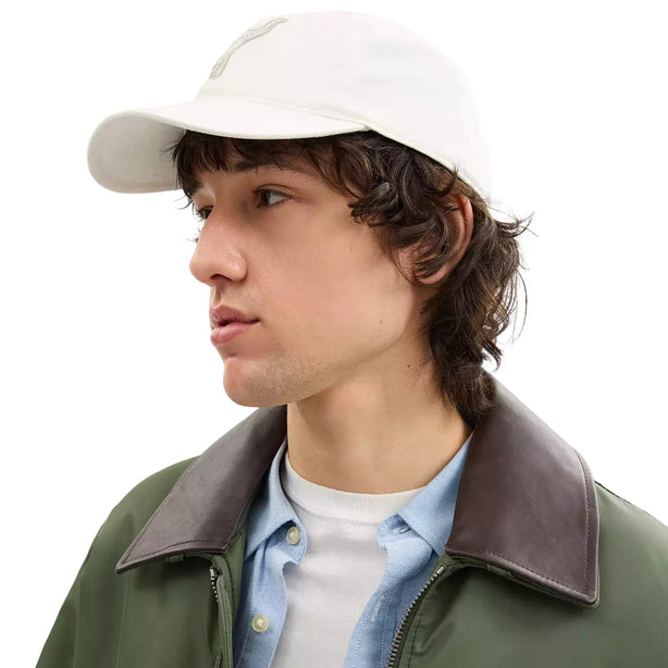 Coach Rexy Patch Baseball Hat - Off White CAT40