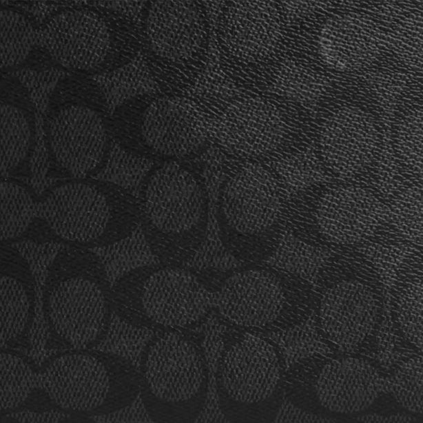 Coach Houston Flight Bag In Signature Canvas - Charcoal/ Black CZ398