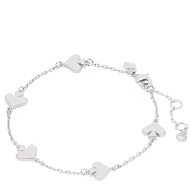 Kate Spade Spot The Spade Metal Scatter Bracelet - Silver KH264
