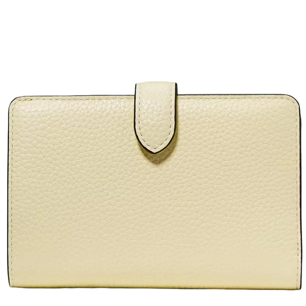 Kate Spade Medium Bifold Wallet - Lemon Fondant KN750