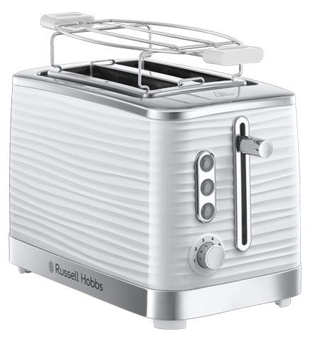 Russell Hobbs Inspire 2 Slice White Toaster