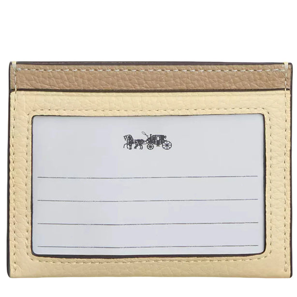 Coach Slim Id Card Case With Lemon Graphic - Moonlight CAT71