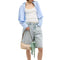 Coach Signature Silk Skinny Scarf - Mint CCN71