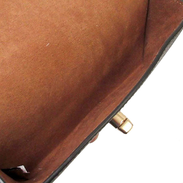 Coach Sunglass Case In Signature Canvas - Walnut/ Black CZ207
