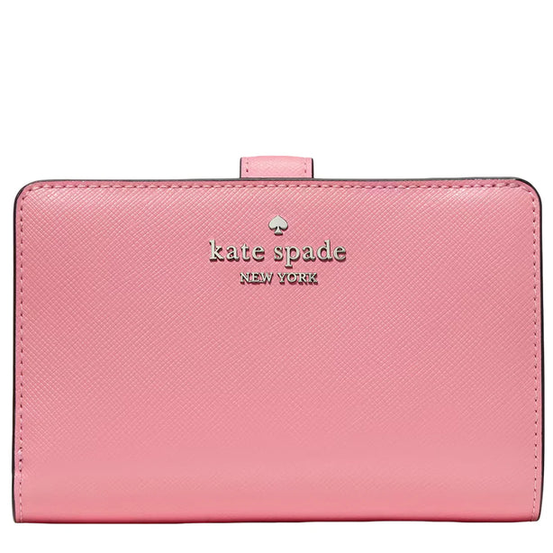 Kate Spade Medium Bifold Wallet - Grapefruit Soda KN752