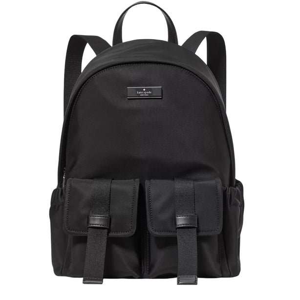 Kate Spade Carter KSNYL Cargo Backpack Bag - Black KN671