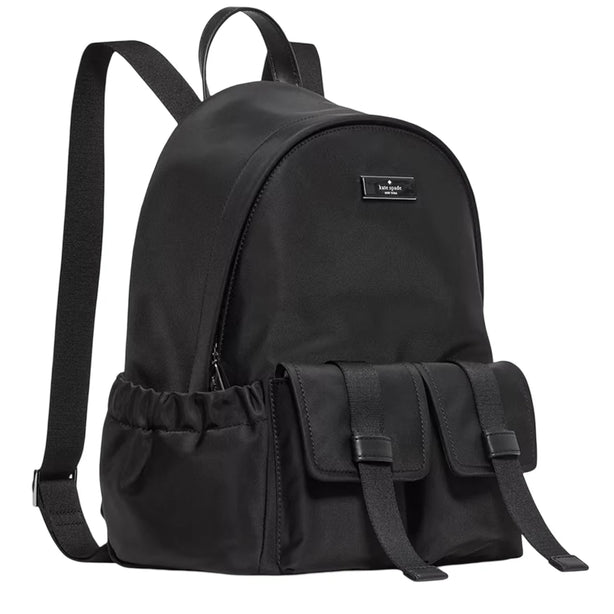 Kate Spade Carter KSNYL Cargo Backpack Bag - Black KN671
