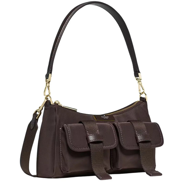 Kate Spade Carter KSNYL Cargo Crossbody Bag - Hot Fudge KN673