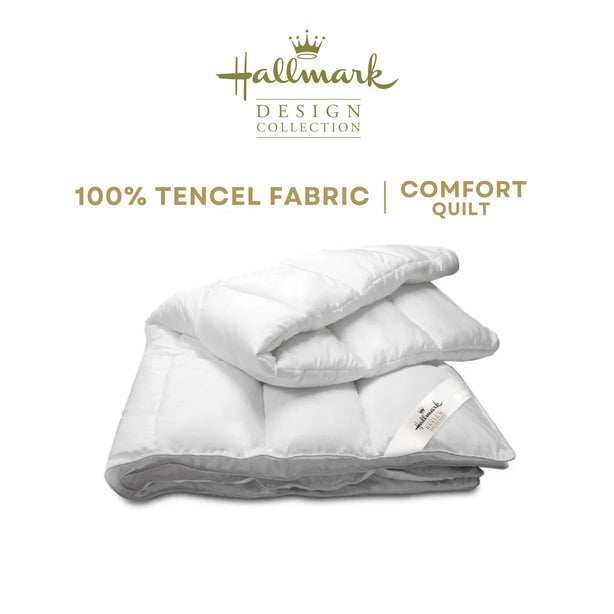 Hallmark Tencel Fabric Comfort Quilt