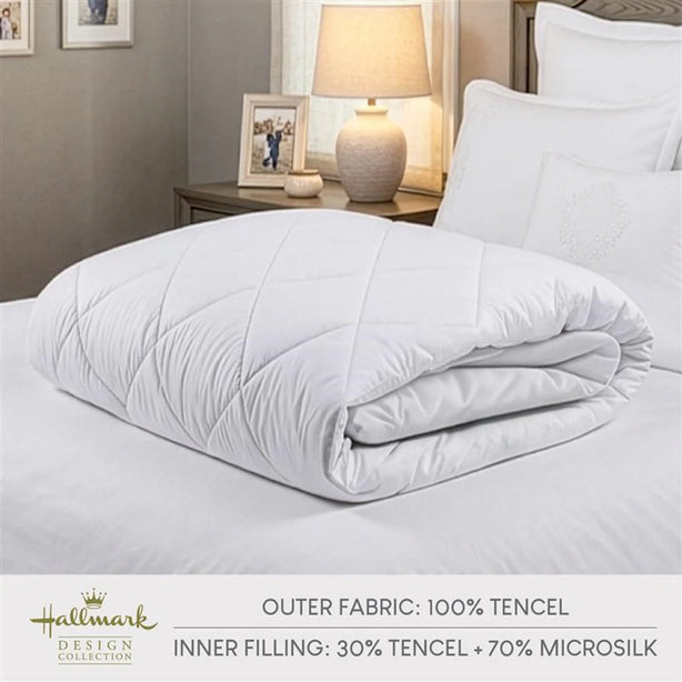 Hallmark Tencel Fabric Comfort Quilt