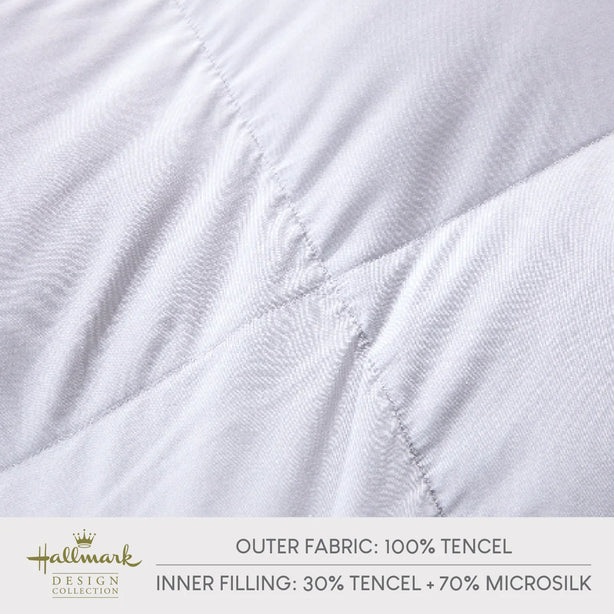 Hallmark Tencel Fabric Comfort Quilt