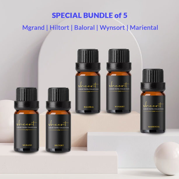 shcent Bundle 5 Hotel Essential Oil | Men's Favourite