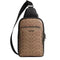 Coach Ethan Pack Bag In Signature Canvas Bag - Tan/ Black CZ393