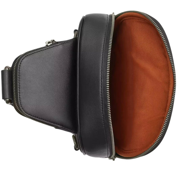 Coach Ethan Pack Bag In Signature Canvas Bag - Tan/ Black CZ393