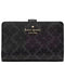 Kate Spade Spade Flower Medium Bifold Wallet - Black KN756