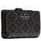 Kate Spade Spade Flower Medium Bifold Wallet - Black KN756