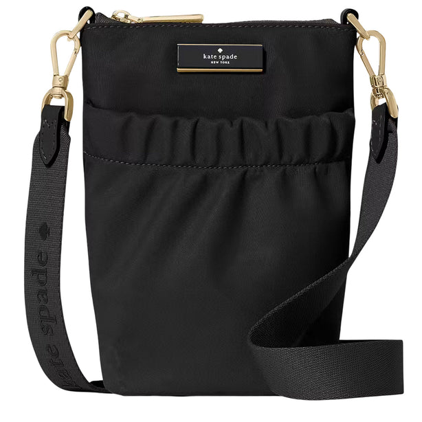 Kate Spade Carter Nylon Phone Crossbody Bag - Black KL876