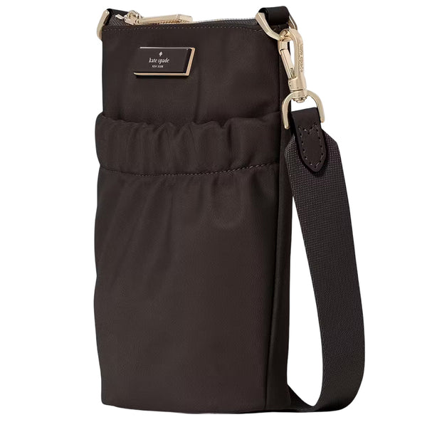Kate Spade Carter Nylon Phone Crossbody Bag - Hot Fudge KL876