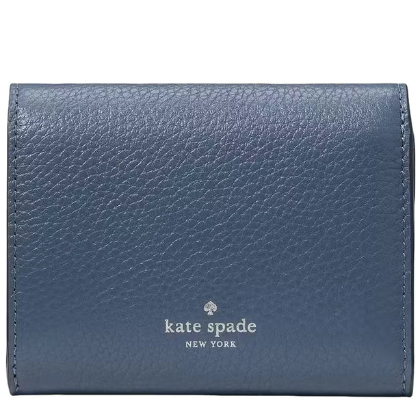 Kate Spade Kayla Small L-Zip Wallet - Twilight Blue KK056