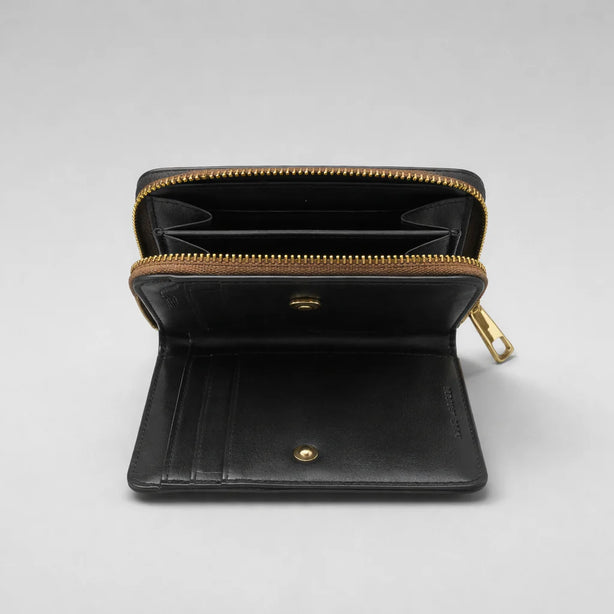MARC JACOBS Plaza Mini Compact Wallet Cognac RS-4R5SMP088S01