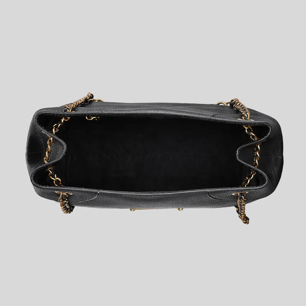 MARC JACOBS The Small Plaza Tote Pebbled Leather Black RS-4F5HTT023H01