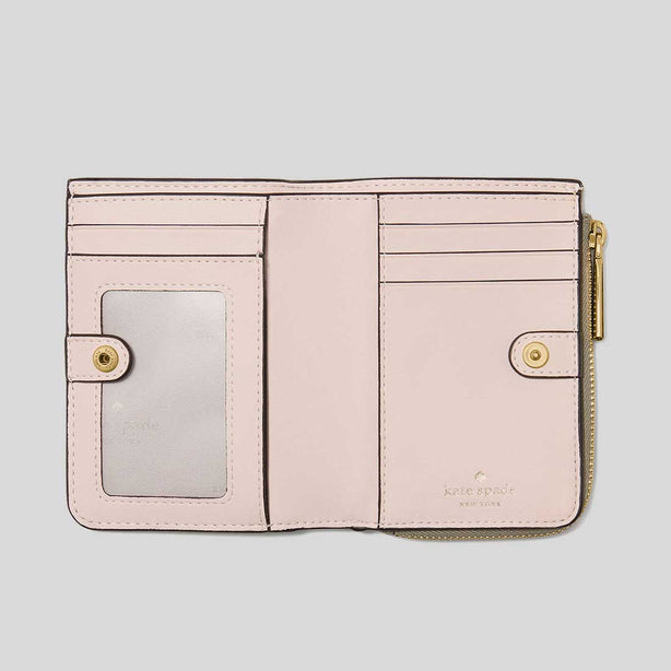 KATE SPADE Small L-Zip Wallet Oyster Shell RS-KN767