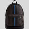 COACH West Backpack In Signature Canvas With Varsity Stripe Walnut Multi RS-CDC54