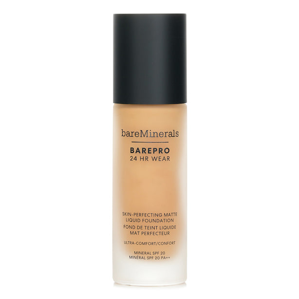 Barepro 24hr Wear Skin Perfecting Matte Liquid Foundation Mineral Spf 20 - # Light 22 Warm - 30ml/1oz