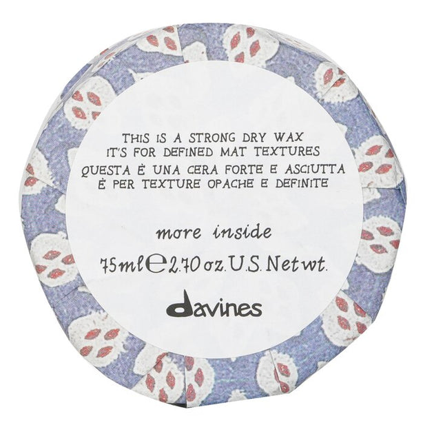 More Inside This Is A Strong Dry Wax (for Defined Mat Textures) - 75ml/2.69oz