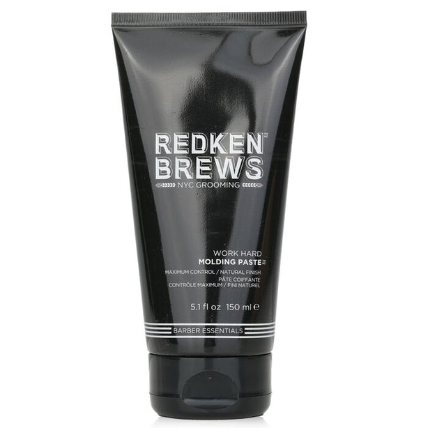 Redken Brews Work Hard Molding Paste (maximum Control/natural Finish) - 150ml/5.1oz