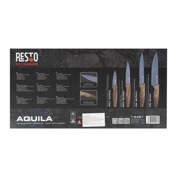 Resto Kitchenware Aquila 4 pcs Knife set