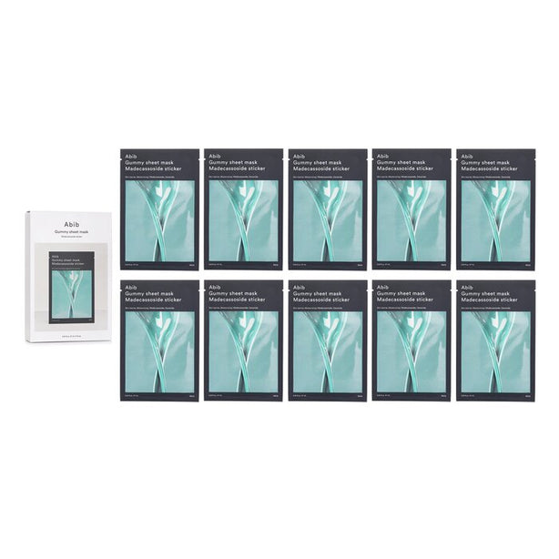 Gummy Sheet Mask Madecassoside Sticker - 27ml x 10pcs