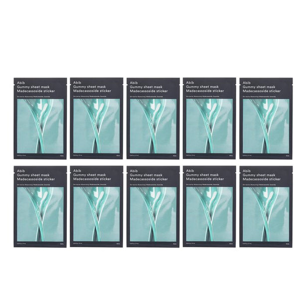 Gummy Sheet Mask Madecassoside Sticker - 27ml x 10pcs