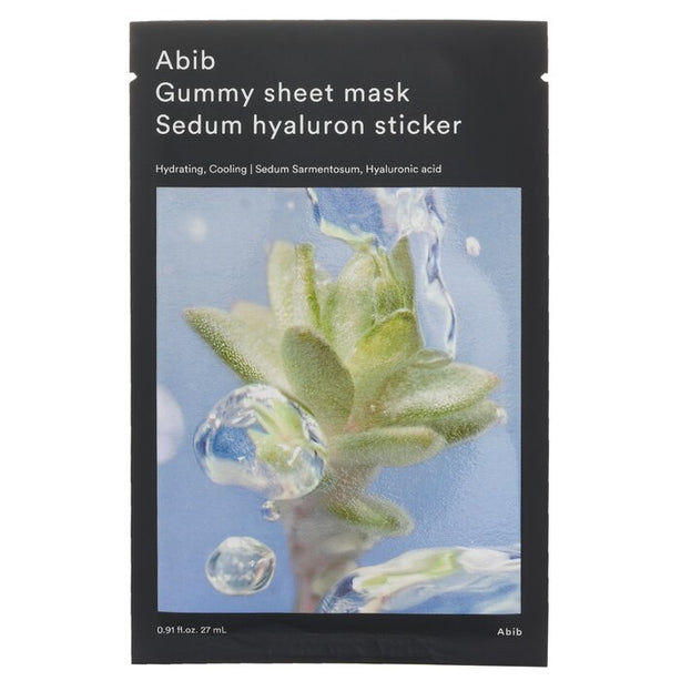 Gummy Sheet Mask Sedum Hyaluron Sticker - 27ml x10pcs