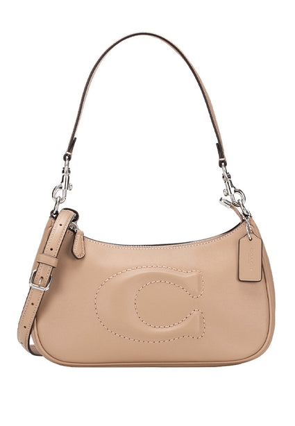 Coach Teri Shoulder Bag - Taupe Beige