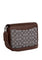 Coach Amelia Saddle Bag In Signature Jacquard - Maple