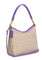 Coach Laurel Shoulder Bag In Signature Canvas - Light Brown/Purple