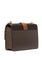 Michael Kors Greenwich Small Color-Block Signature Logo Crossbody Bag - Brown