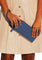 Coach Continental Wallet - Denim