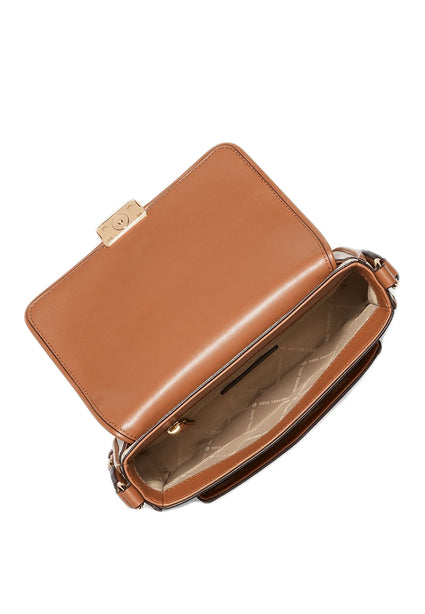 Michael Kors Bradshaw Medium Pocket Messenger - Vanilla