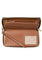 Michael Kors Jet Set Travel Large Signature Logo and Metallic Continental Wallet - Brown