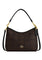 Coach Laurel Shoulder Bag In Signature Canvas - Walnut Black