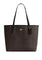 Coach City Tote Bag In Signature Canvas - Walnut Black